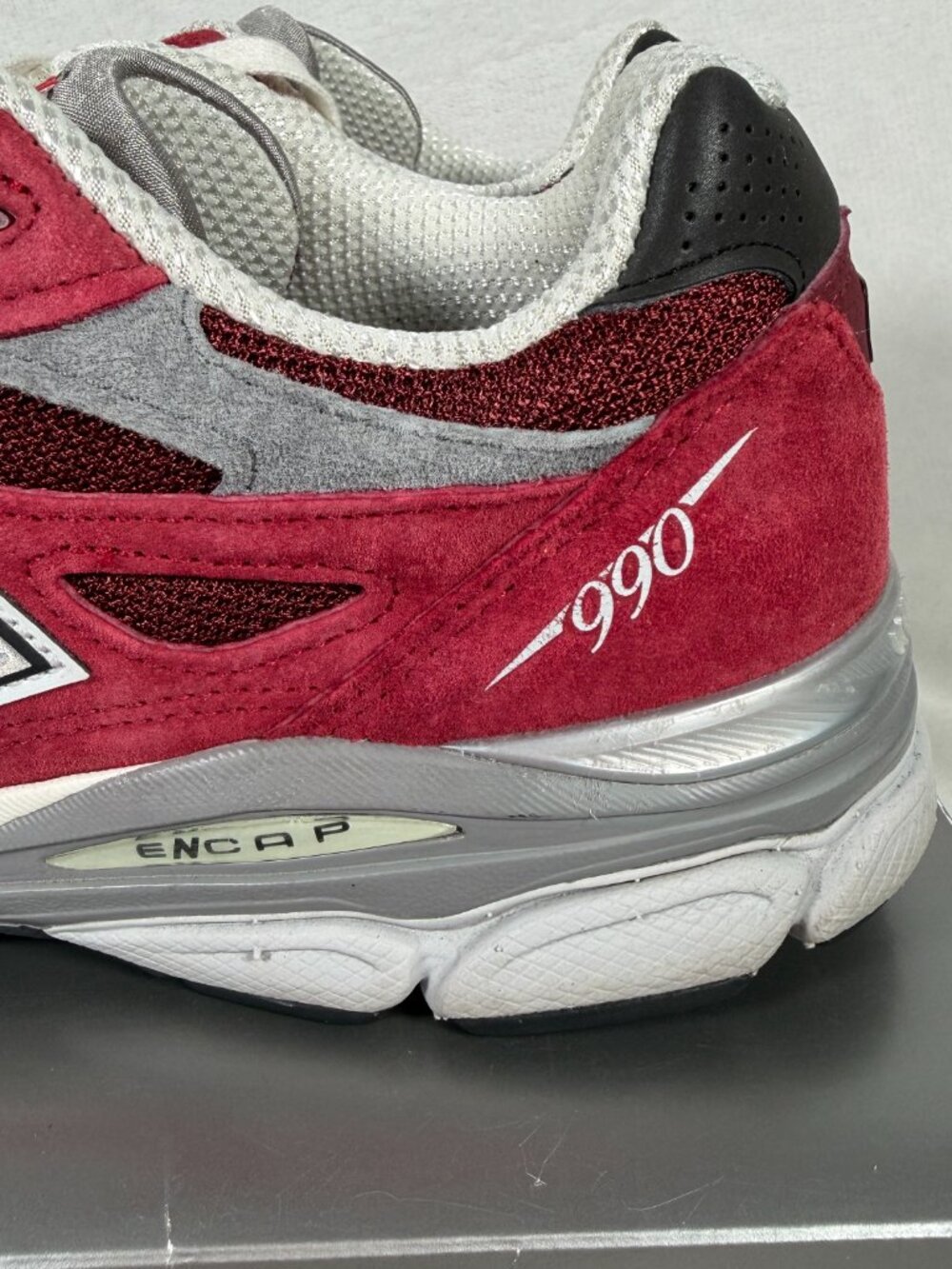 New Balance 990v3 Teddy Santis Athletic Shoes Men Size 11.5 Marblehead M990TF3 - Picture 6 of 13